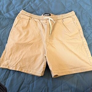 RSQ Khaki Pull-On Shorts